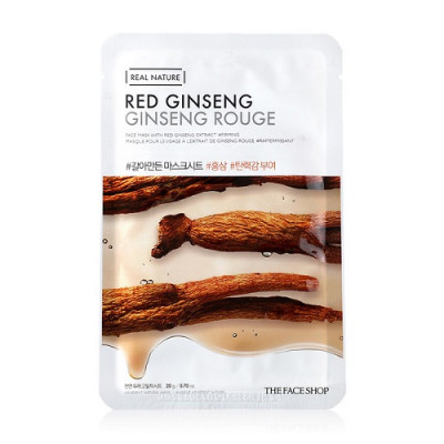 REAL NATURE RED GINSENG FACE MASK