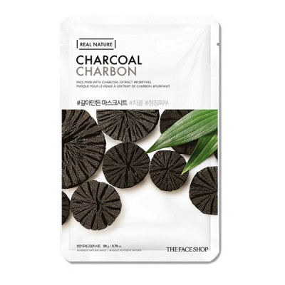REAL NATURE CHARCOAL FACE MASK
