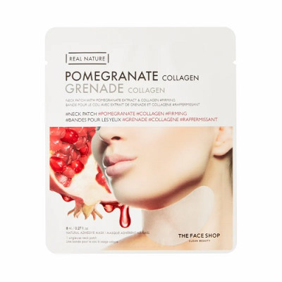 REAL NATURE NECK PATCH POMEGRANATE COLLAGEN