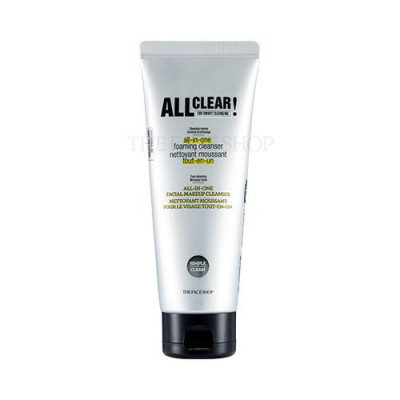 ALL CLEAR ALL-IN-ONE FOAMING CLEANSER