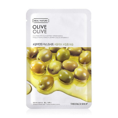 REAL NATURE OLIVE FACE MASK
